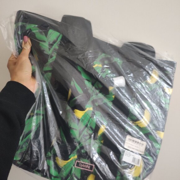 GANNI Banana Tree Black NEW - Picture 2 of 8